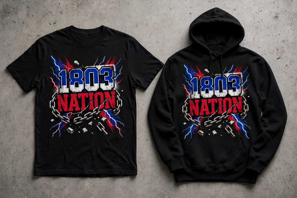 1803 Nation  Unisex t-shirt