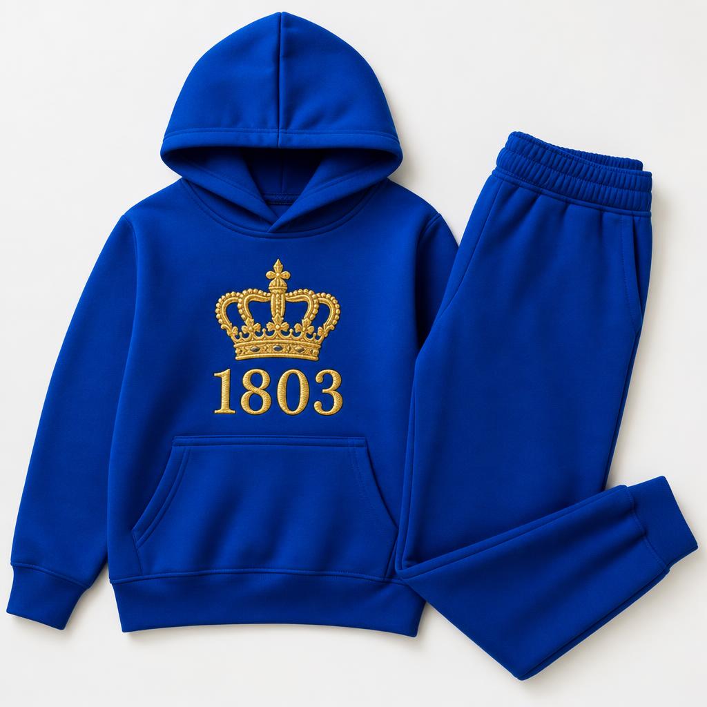 1803 Nation hoodie and pants men/women