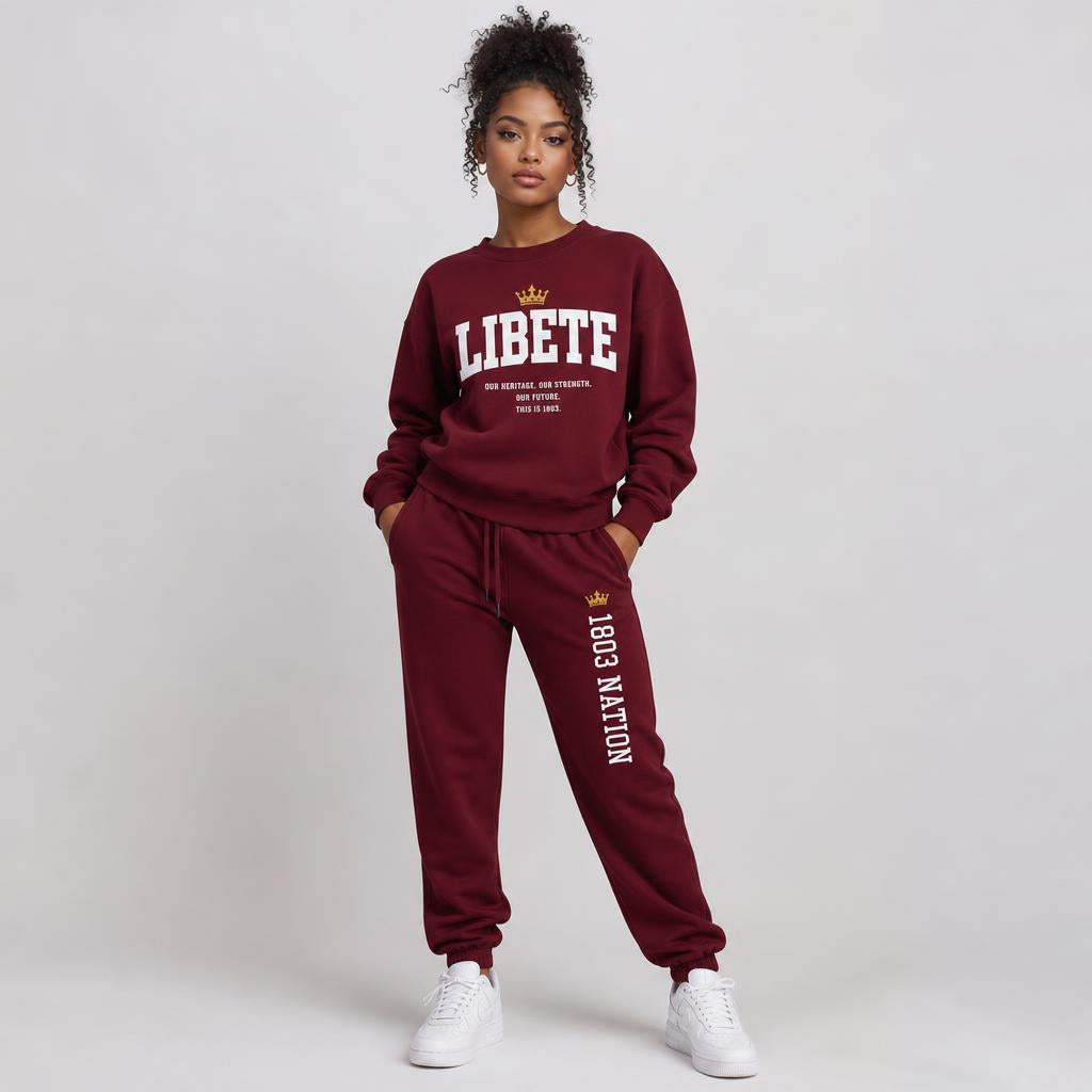 1803 Nation- tracksuit set(2 pieces women and Girls