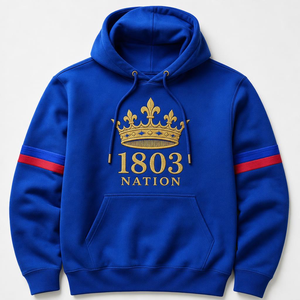1803 Nation- unisex clothing/ Hoodie/snapback cap
