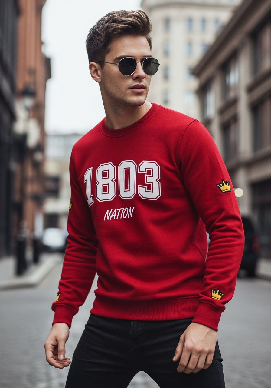 1803 Nation classic hoodie and t-shirts