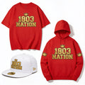 1803 Nation- unisex clothing/ Hoodie/snapback cap